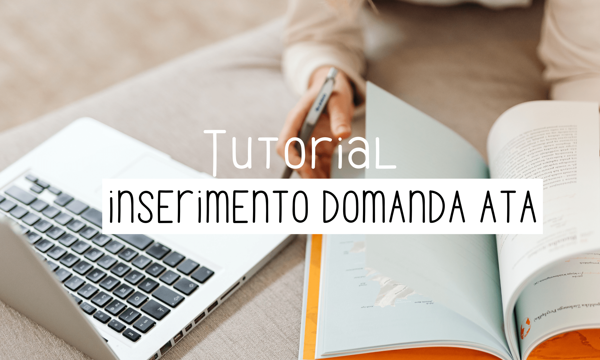 TUTORIAL ATA Terza Fascia: come compilare la domanda ATA e inserire la ...