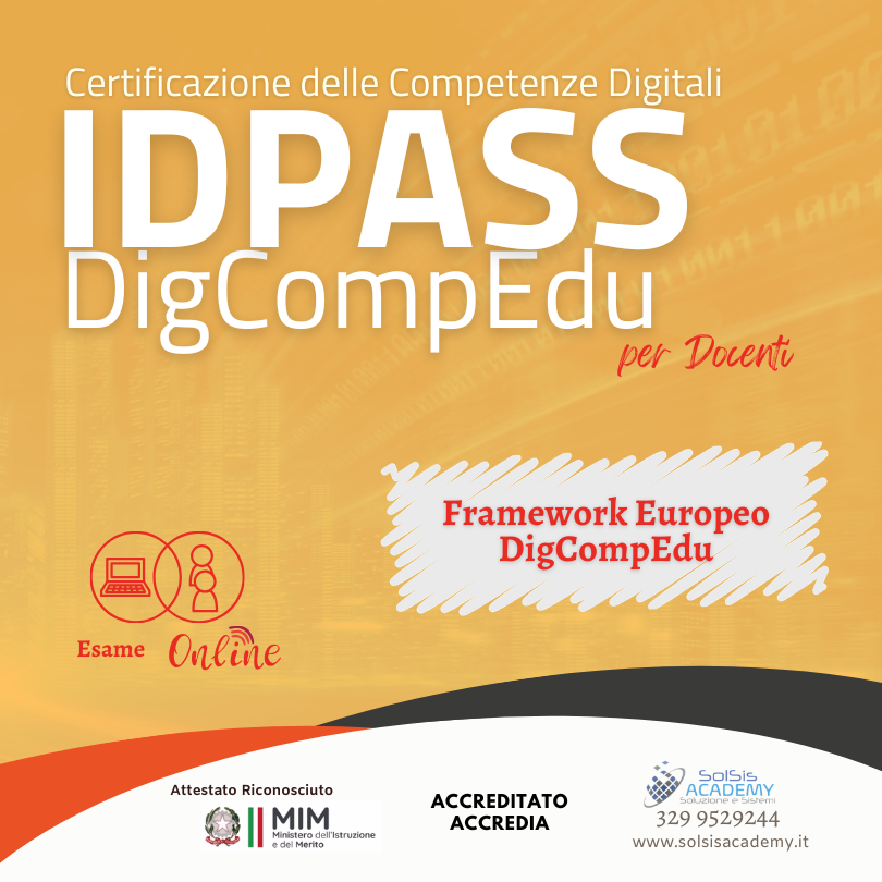 IDPASS DIGCOMPedu - SOLSIS Academy